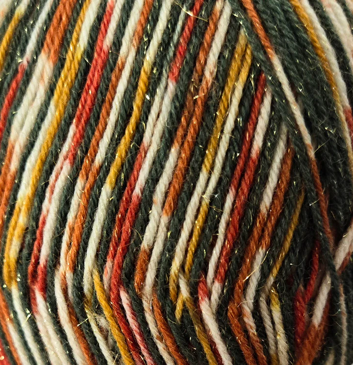 West Yorkshire Spinners Signature 4 Ply 1208 Yuletide with wool and nylon